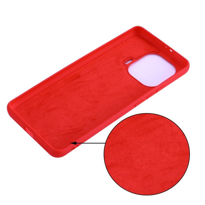 Coque Xiaomi Mi 11 Pro Silicone Liquide Avec Lanière