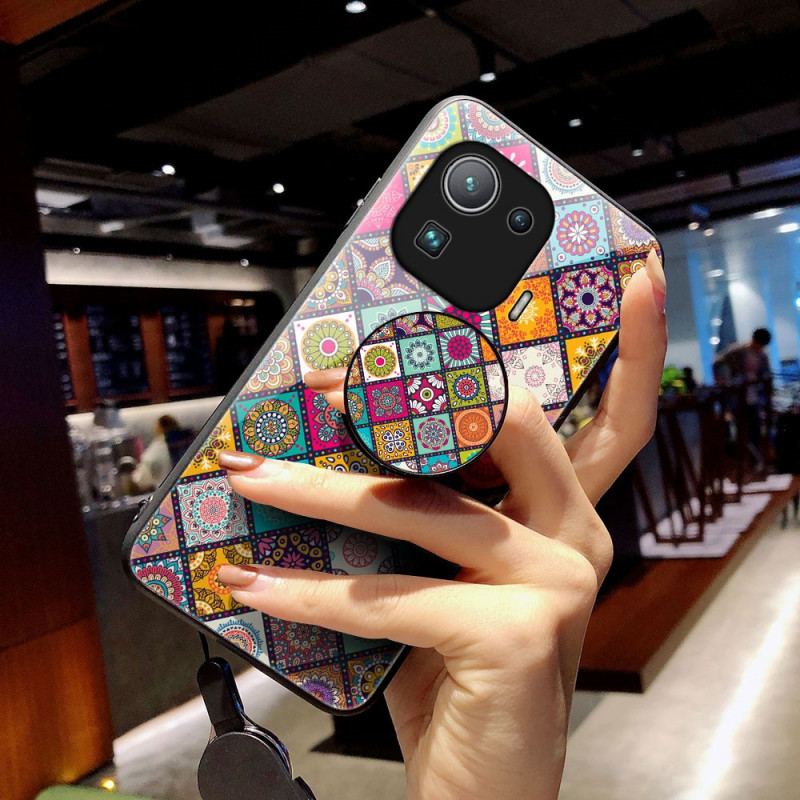 Coque Xiaomi Mi 11 Support Magnétique Patchwork