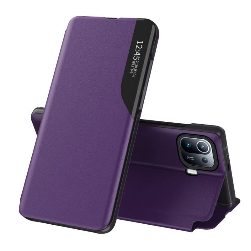 View Cover Xiaomi Mi 11 Pro Simili Cuir Colors