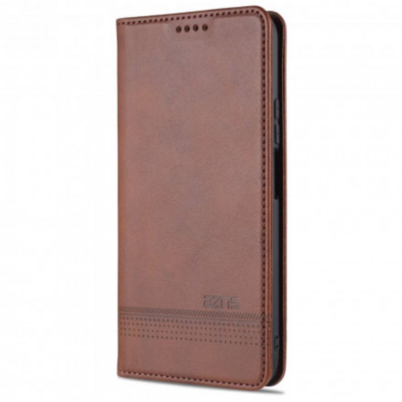 Flip Cover Vivo Y72 5G Style Cuir AZNS