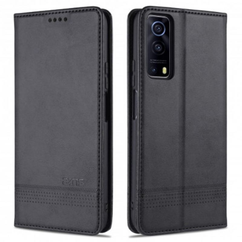 Flip Cover Vivo Y72 5G Style Cuir AZNS