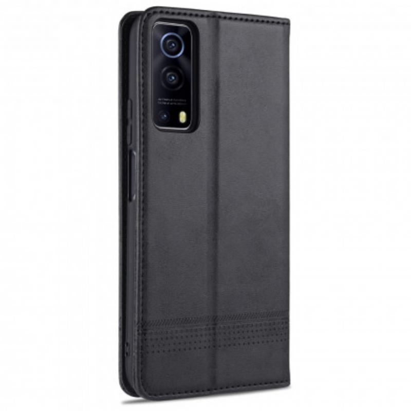 Flip Cover Vivo Y72 5G Style Cuir AZNS