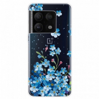 Coque OnePlus 10 Pro 5G Fleurs Bleues