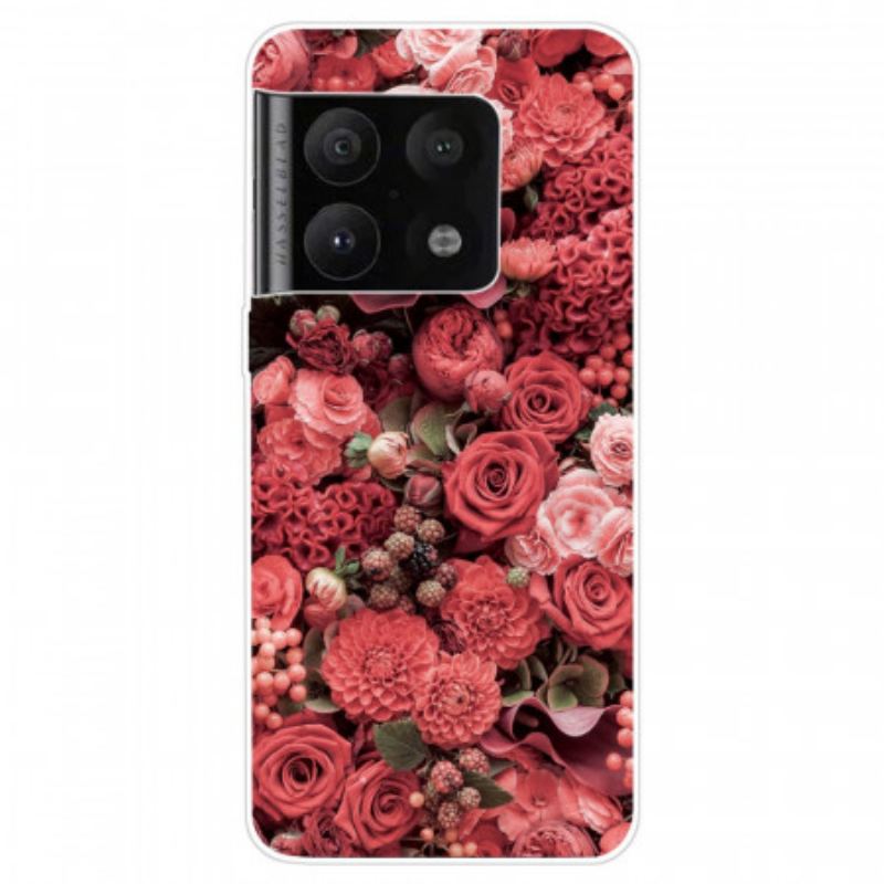 Coque OnePlus 10 Pro 5G Fleurs Roses