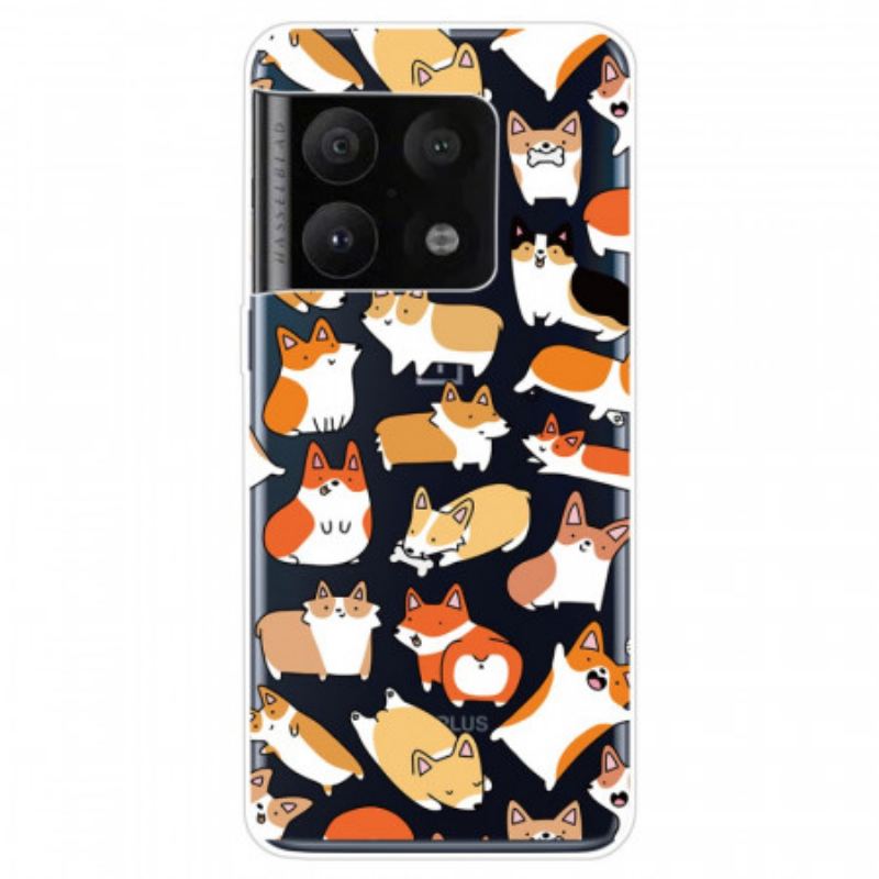 Coque OnePlus 10 Pro 5G Multiples Chiens