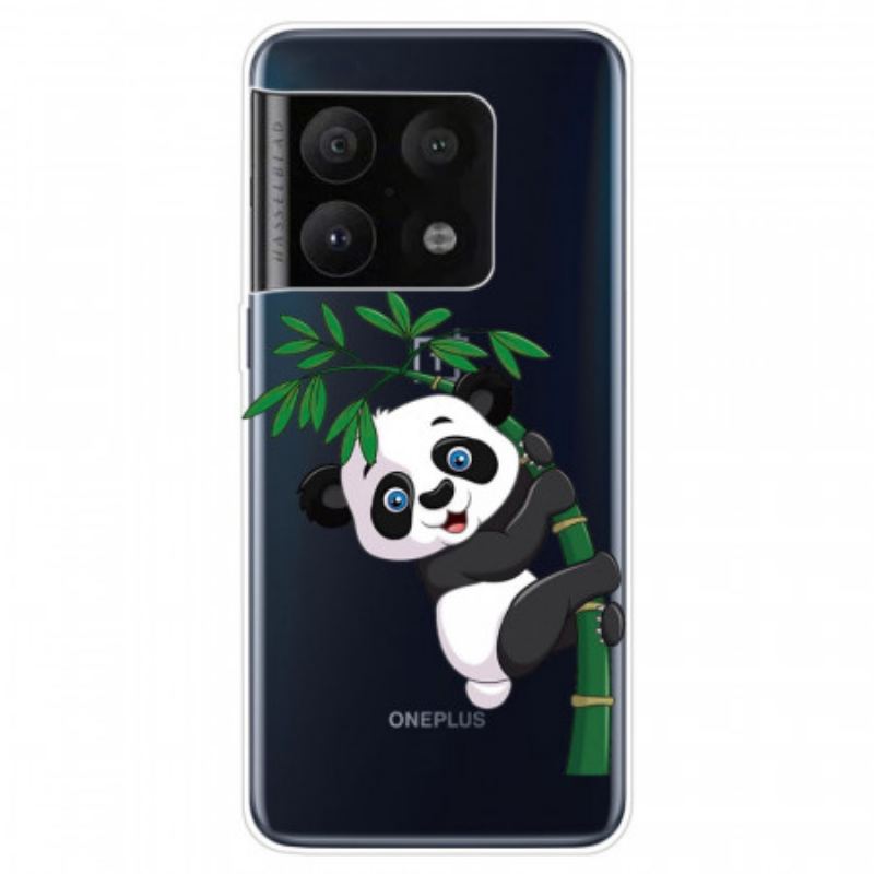 Coque OnePlus 10 Pro 5G Panda Sur Le Bambou