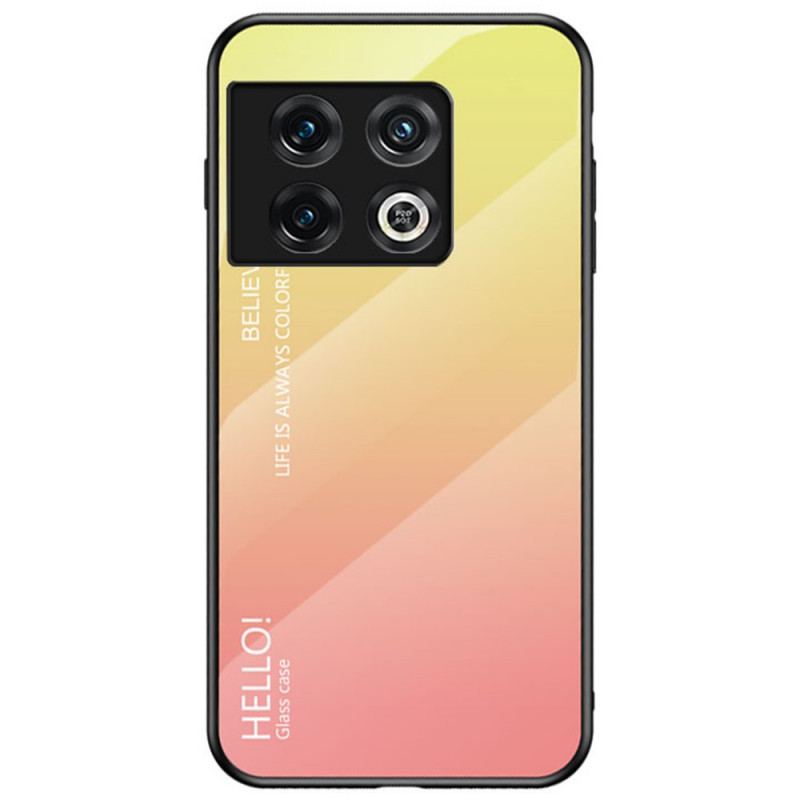 Coque OnePlus 10 Pro 5G Verre Trempé Hello