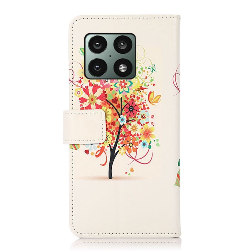 Housse OnePlus 10 Pro 5G Arbre Fleuri