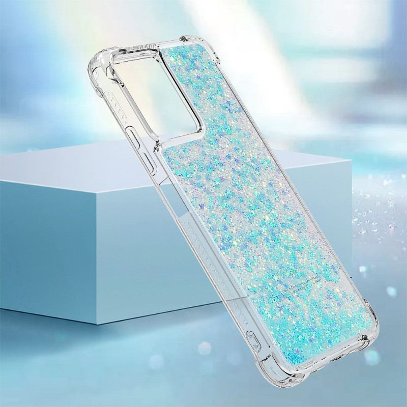 Coque Xiaomi Redmi Note 12/Poco X5 5G Paillettes Colorées