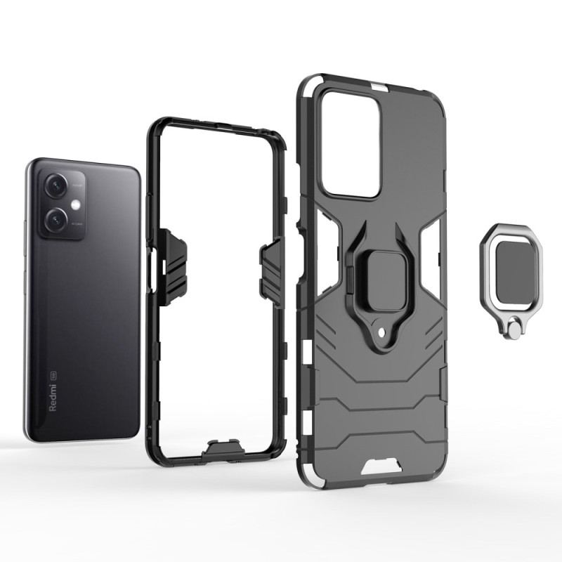 Coque Xiaomi Redmi Note 12/Poco X5 5G Ring Résistante