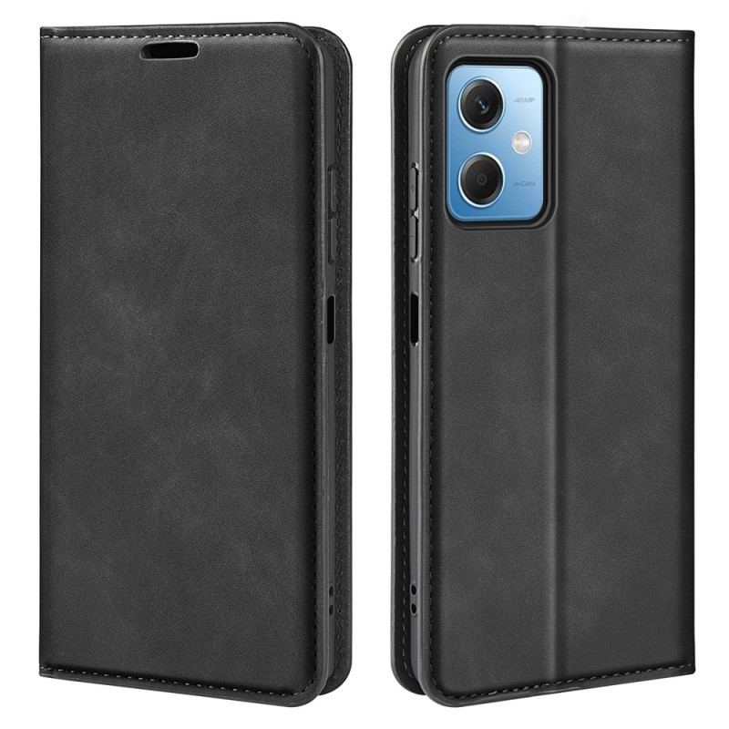 Flip Cover Xiaomi Redmi Note 12/Poco X5 5G Style Cuir