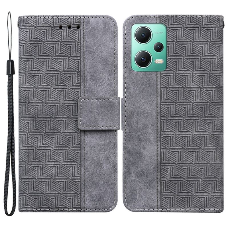 Housse Xiaomi Redmi Note 12/Poco X5 5G Motif à Lanière