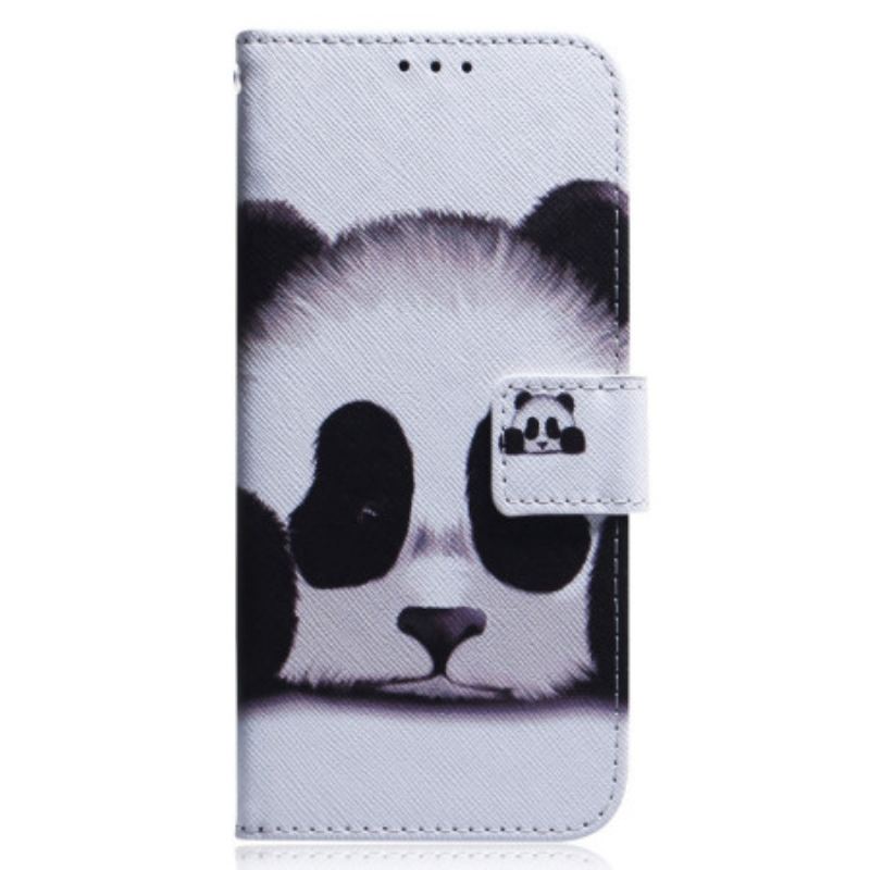 Housse Xiaomi Redmi Note 12/Poco X5 5G Panda à Lanière