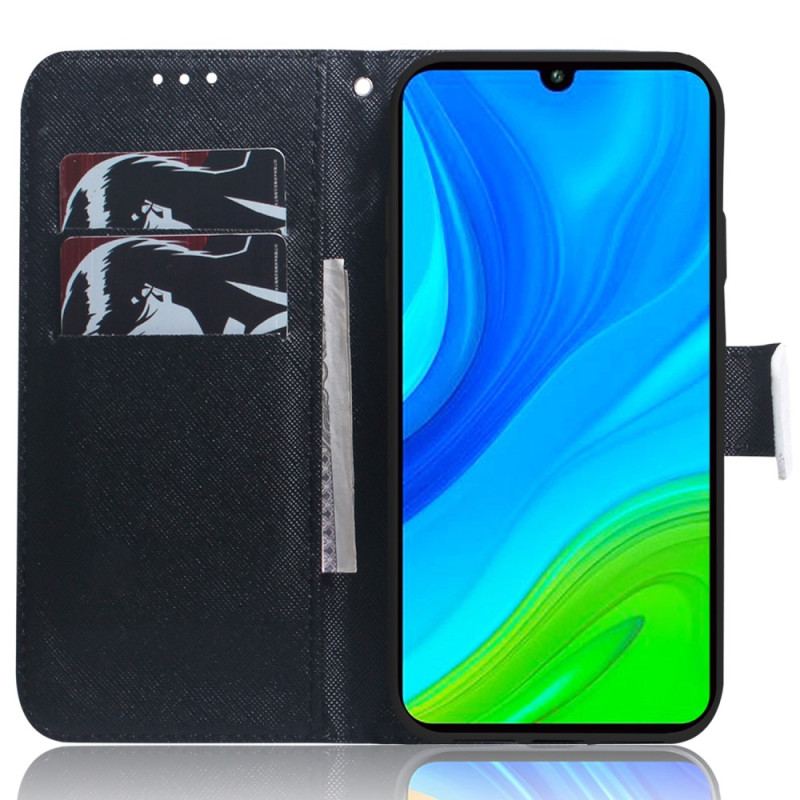 Housse Xiaomi Redmi Note 12/Poco X5 5G Panda à Lanière