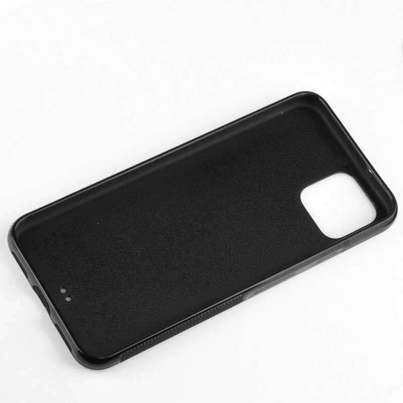 Coque Google Pixel 4 XL Effet Cuir Couture