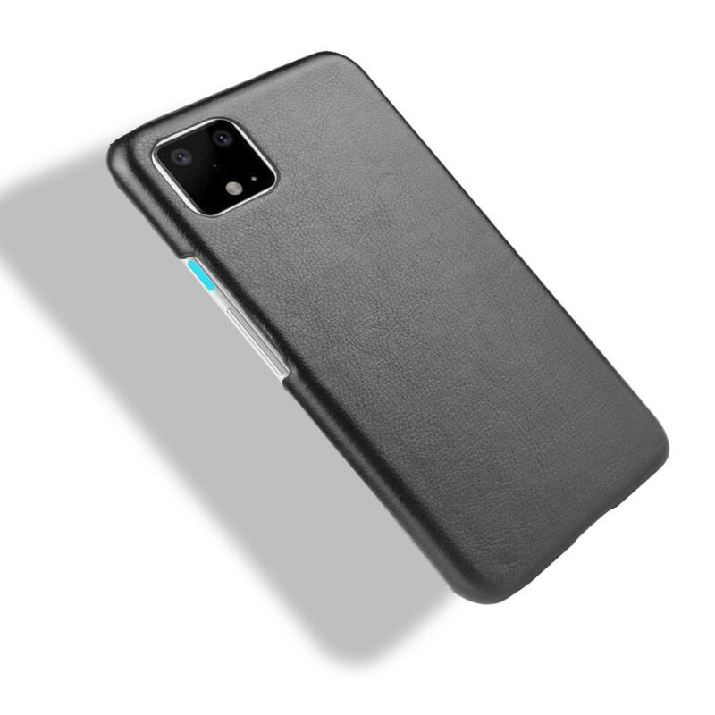 Coque Google Pixel 4 XL Effet Cuir Litchi