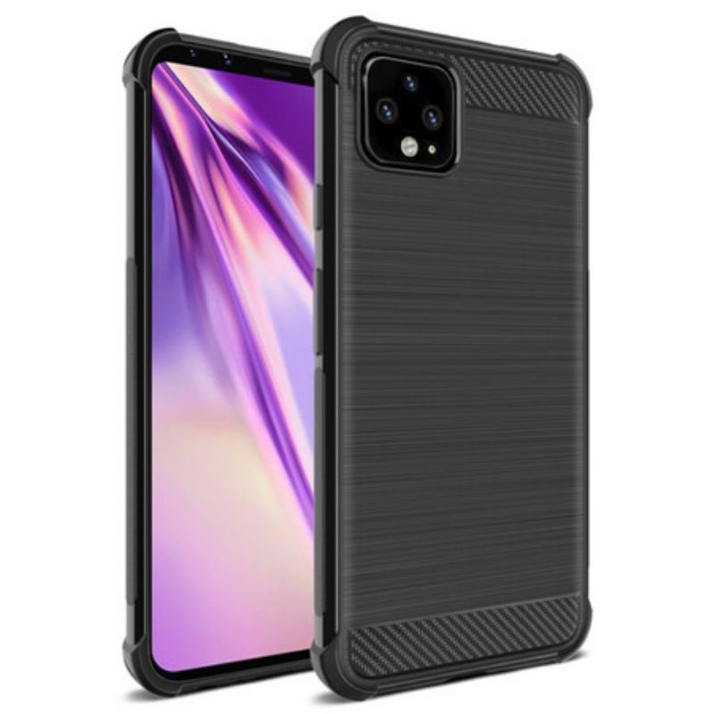 Coque Google Pixel 4 XL Fibre Carbone Brossée IMAK