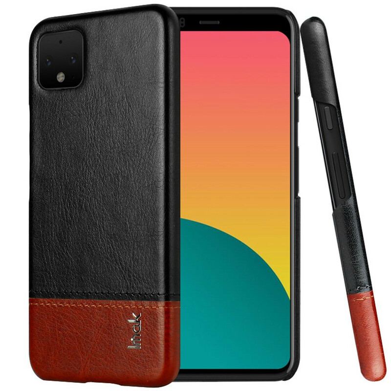 Coque Google Pixel 4 XL IMAK Ruiyi Series Effet Cuir