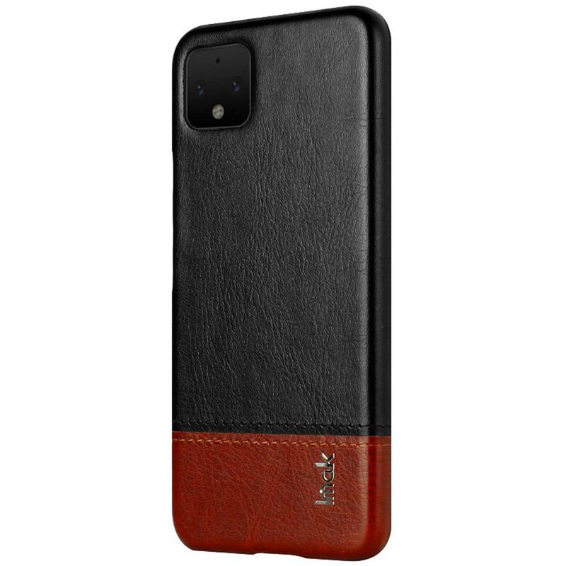 Coque Google Pixel 4 XL IMAK Ruiyi Series Effet Cuir