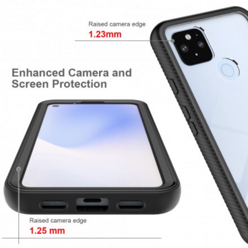 Coque Google Pixel 4a 5G Hybride Rebords Biseautés