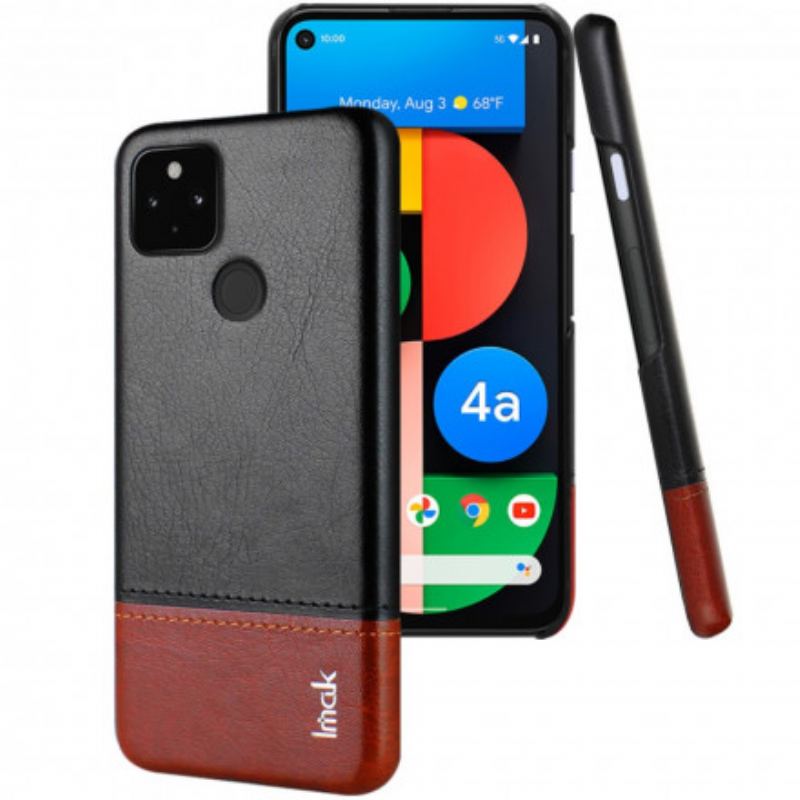 Coque Google Pixel 4a 5G IMAK Ruiyi Series Effet Cuir