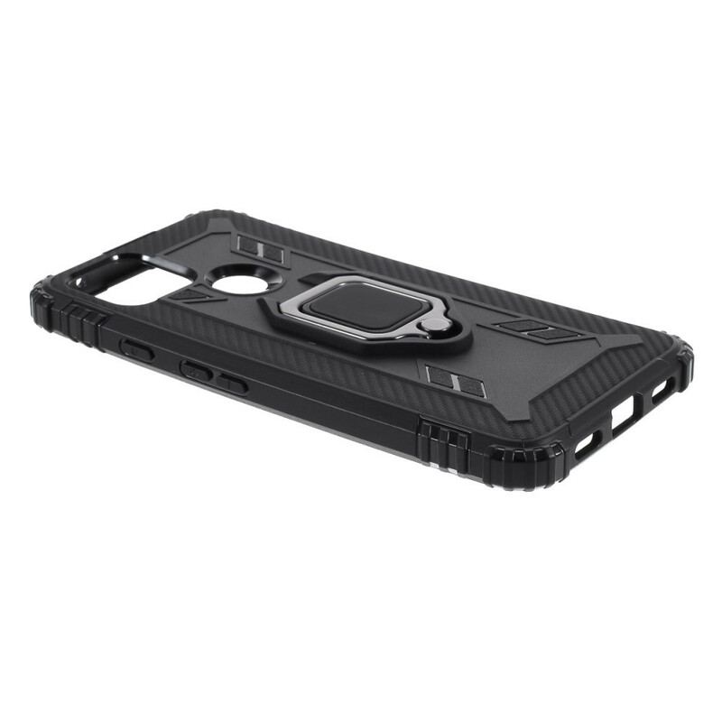 Coque Google Pixel 4a 5G Ring et Fibre Carbone