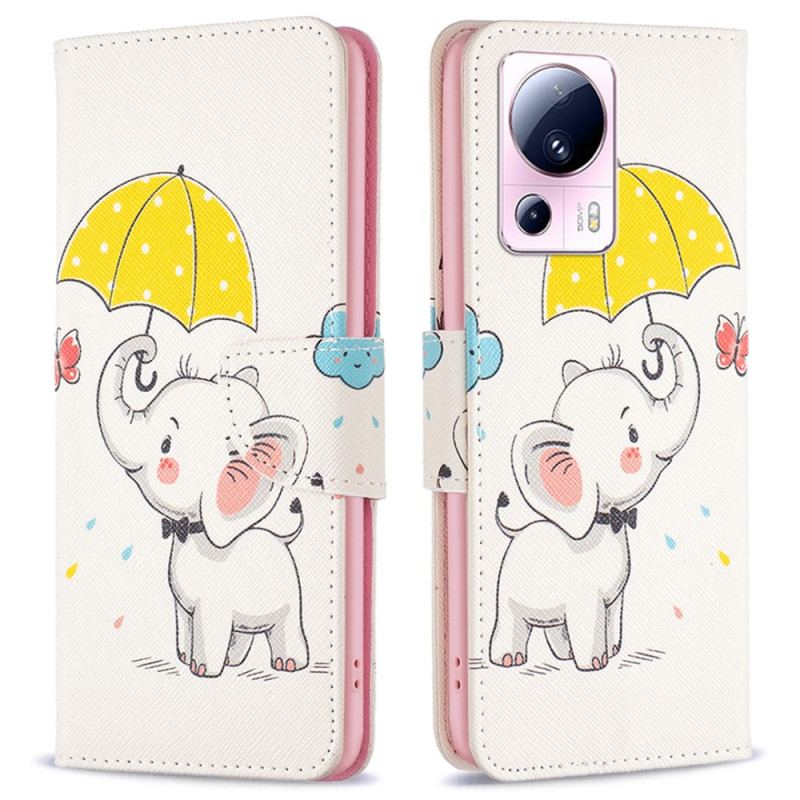 Housse Xiaomi 13 Lite Bébé Éléphant