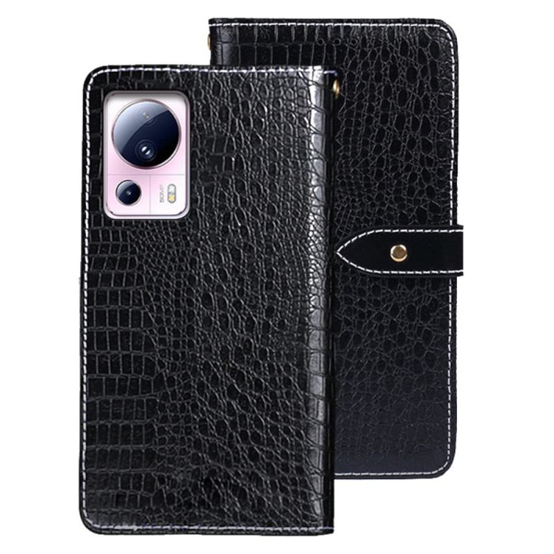 Housse Xiaomi 13 Lite Crocodile IDEWEI