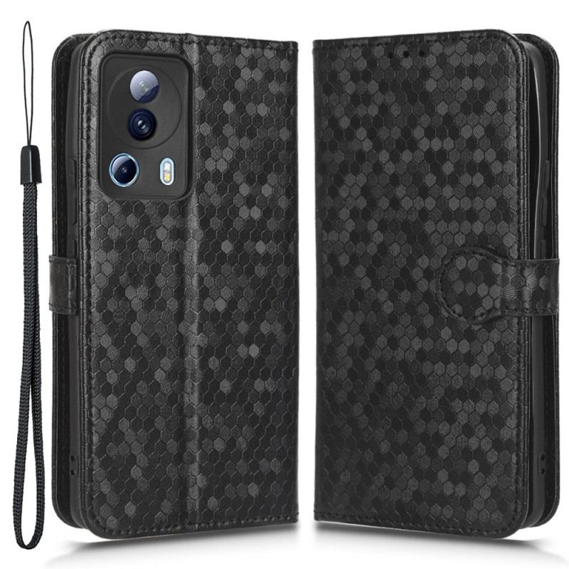 Housse Xiaomi 13 Lite Motif 3D à Lanière