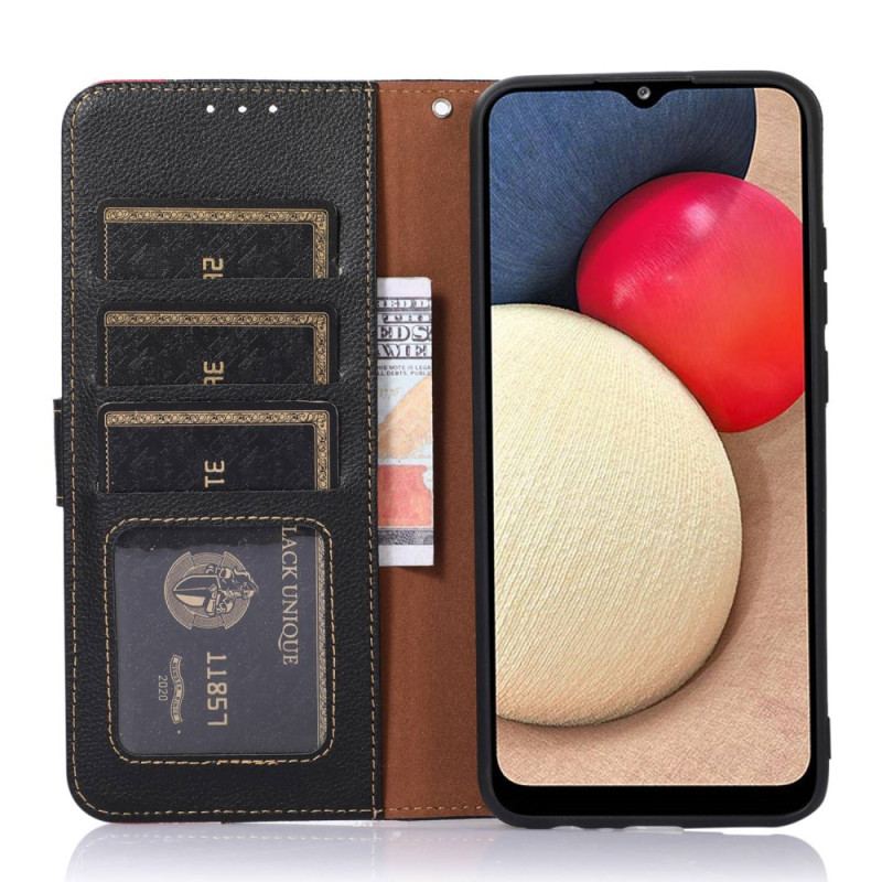 Housse Xiaomi 13 Lite Style Litchi RFID KHAZNEH