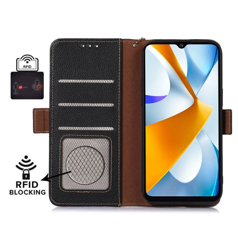 Housse Xiaomi 13 Lite Vrai Cuir Protection RFID