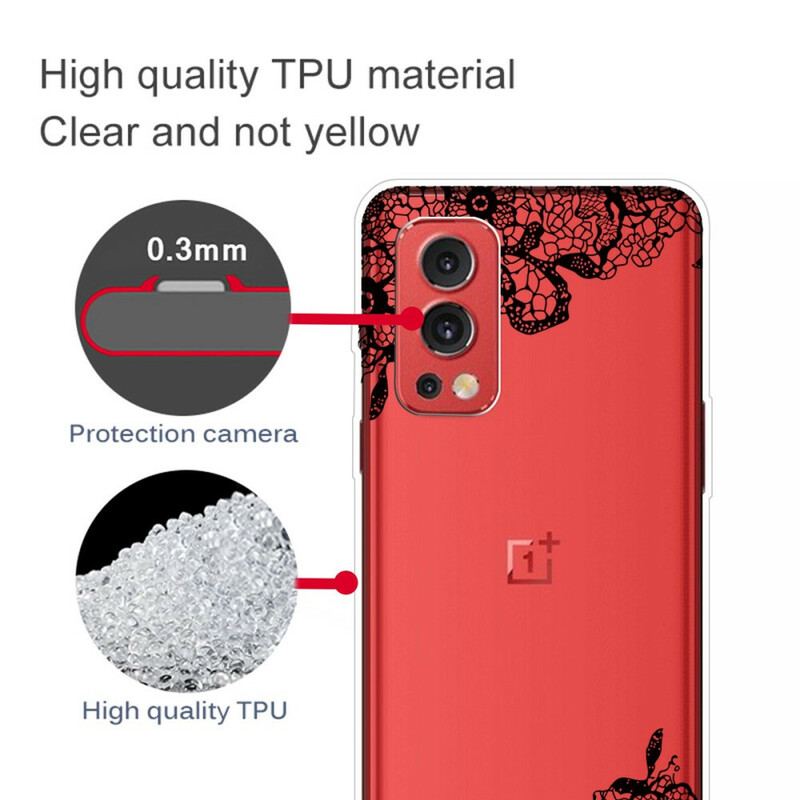 Coque OnePlus Nord 2 5G Dentelle Fine