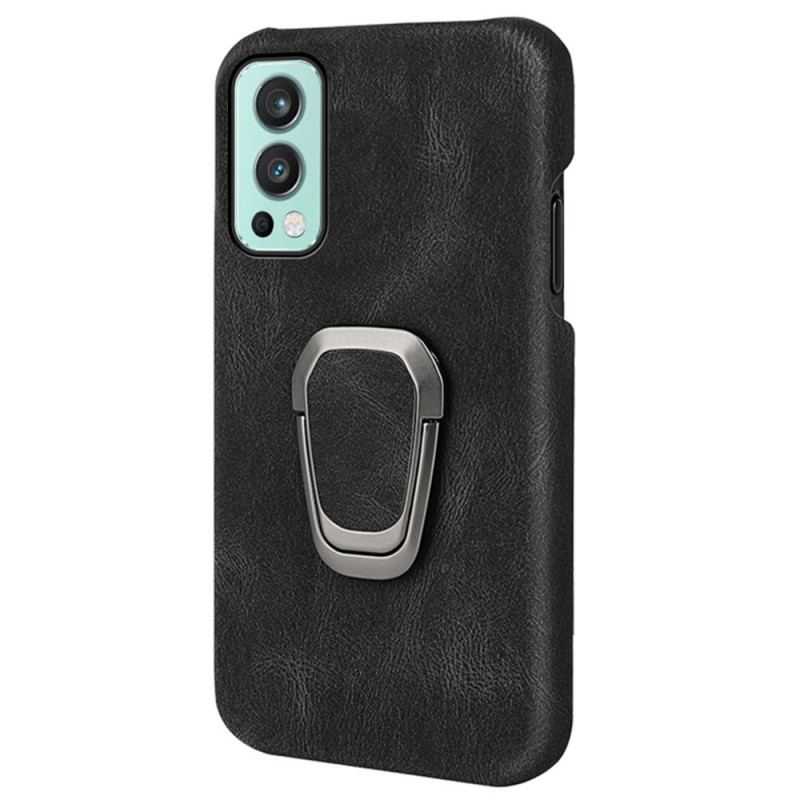 Coque OnePlus Nord 2 5G Effet Cuir Anneau-Support New Colors