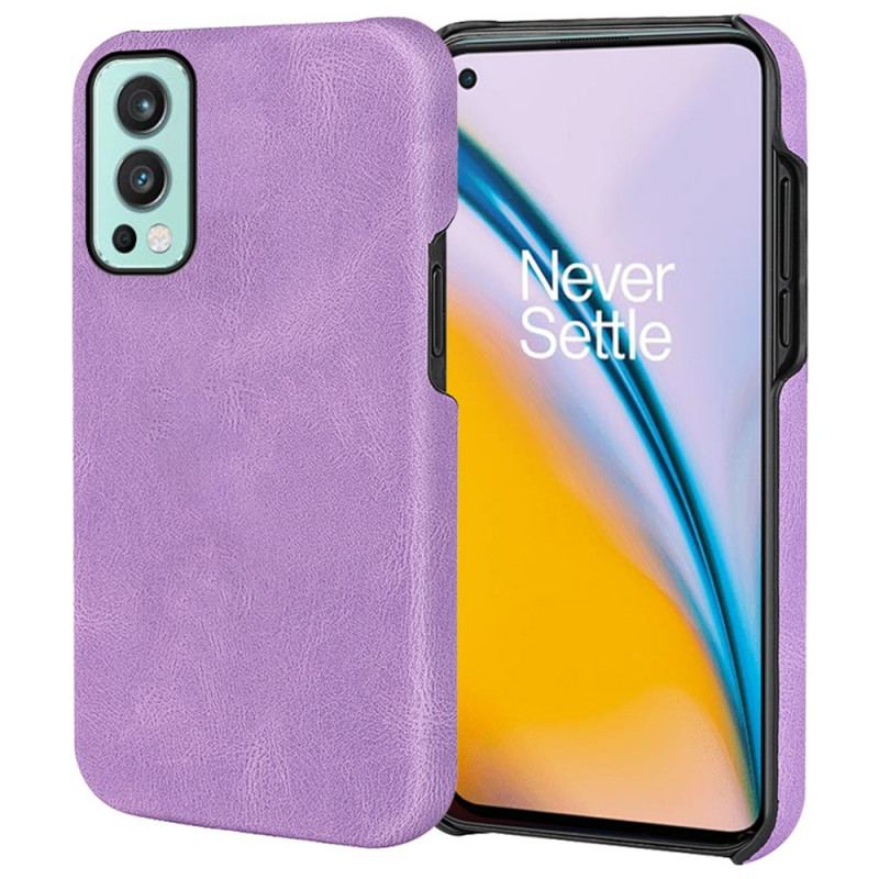 Coque OnePlus Nord 2 5G Effet Cuir Élégance New Colors