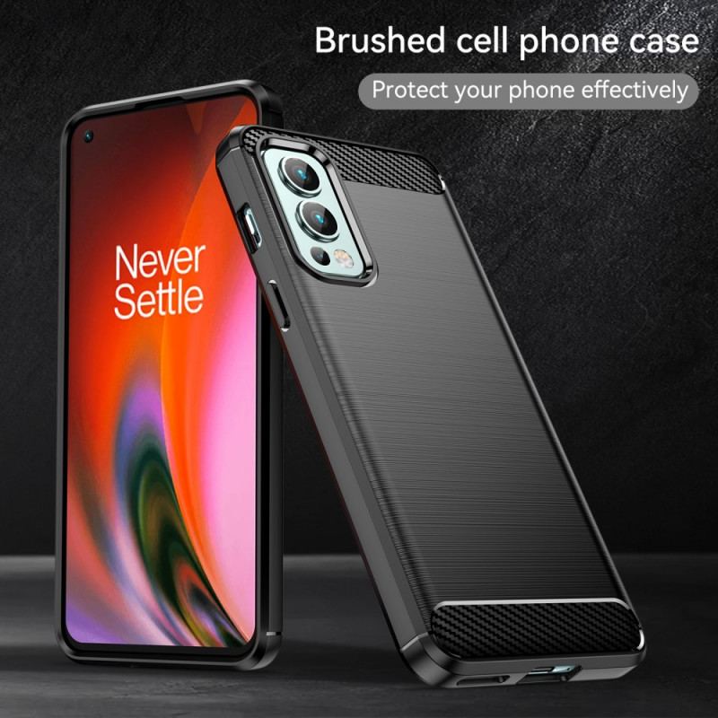 Coque OnePlus Nord 2 5G Fibre Carbone Brossée