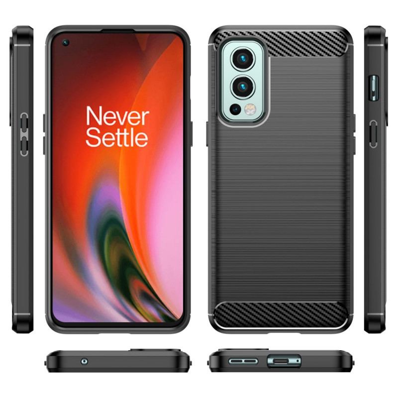 Coque OnePlus Nord 2 5G Fibre Carbone Brossée