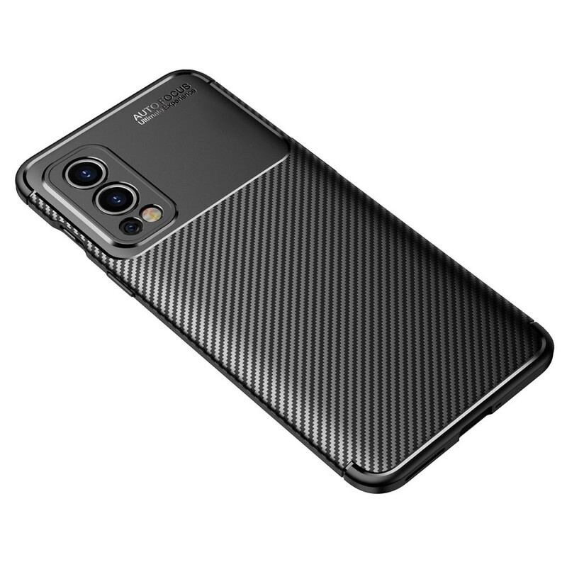 Coque OnePlus Nord 2 5G Flexible Texture Fibre Carbone