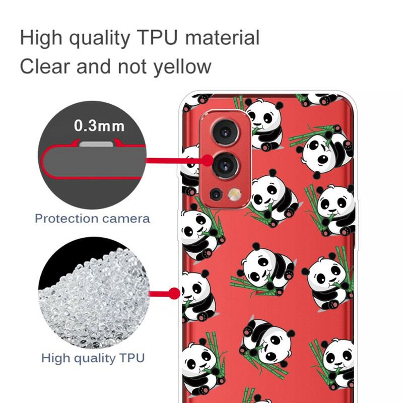 Coque OnePlus Nord 2 5G Petits Pandas