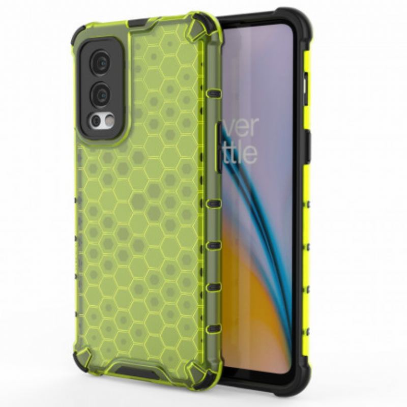 Coque OnePlus Nord 2 5G Style Nid d'Abeille