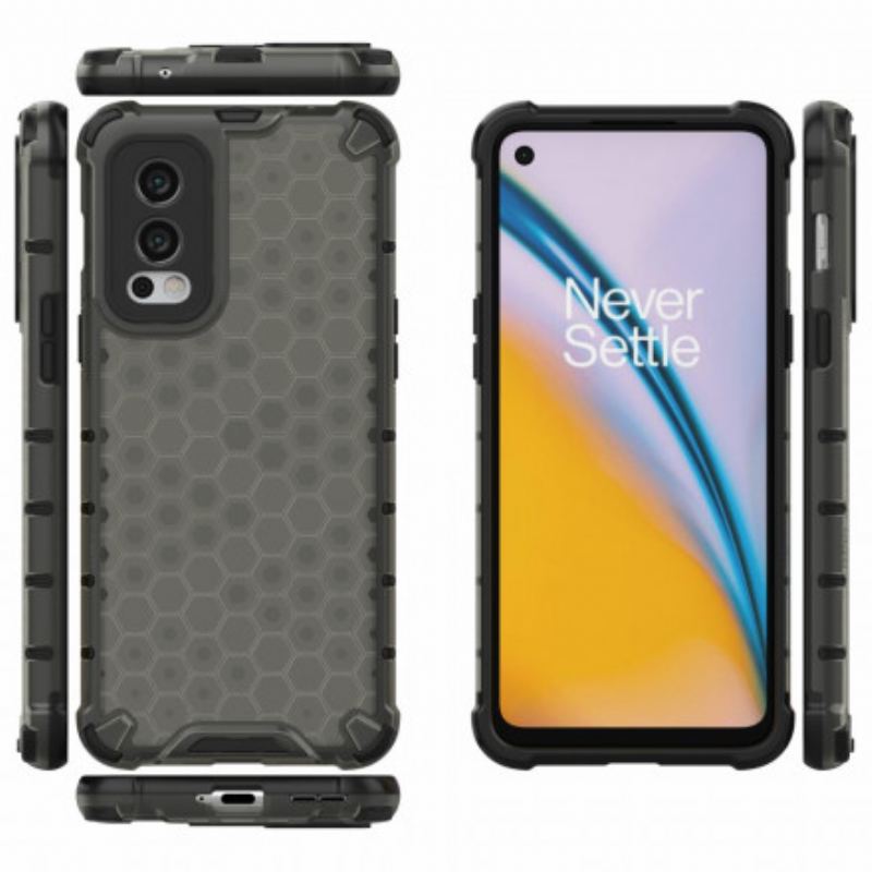 Coque OnePlus Nord 2 5G Style Nid d'Abeille