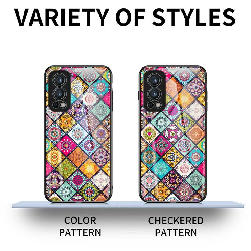 Coque OnePlus Nord 2 5G Support Magnétique Patchwork