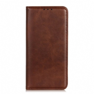 Flip Cover OnePlus Nord 2 5G Cuir Fendu Matte