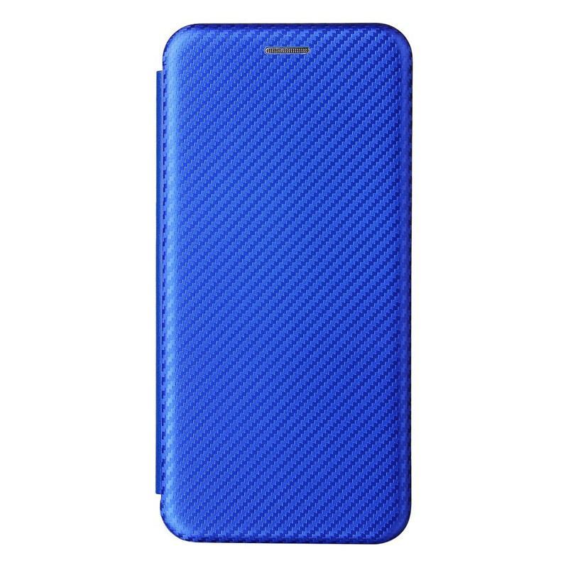 Flip Cover OnePlus Nord 2 5G Silicone Carbone Coloré