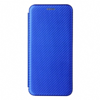 Flip Cover OnePlus Nord 2 5G Silicone Carbone Coloré