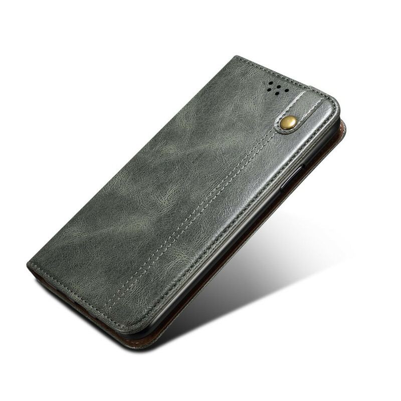 Flip Cover OnePlus Nord 2 5G Simili Cuir Ciré