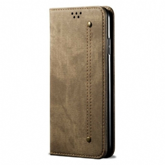 Flip Cover OnePlus Nord 2 5G Simili Cuir Texture Jeans