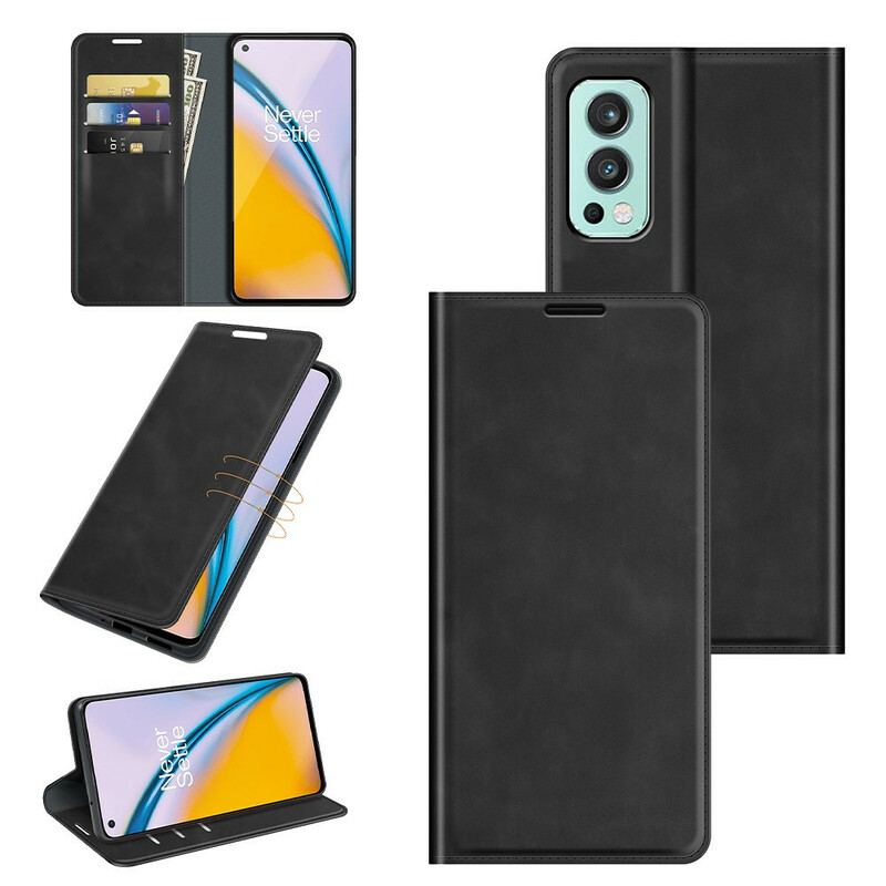 Flip Cover OnePlus Nord 2 5G Skin-Touch