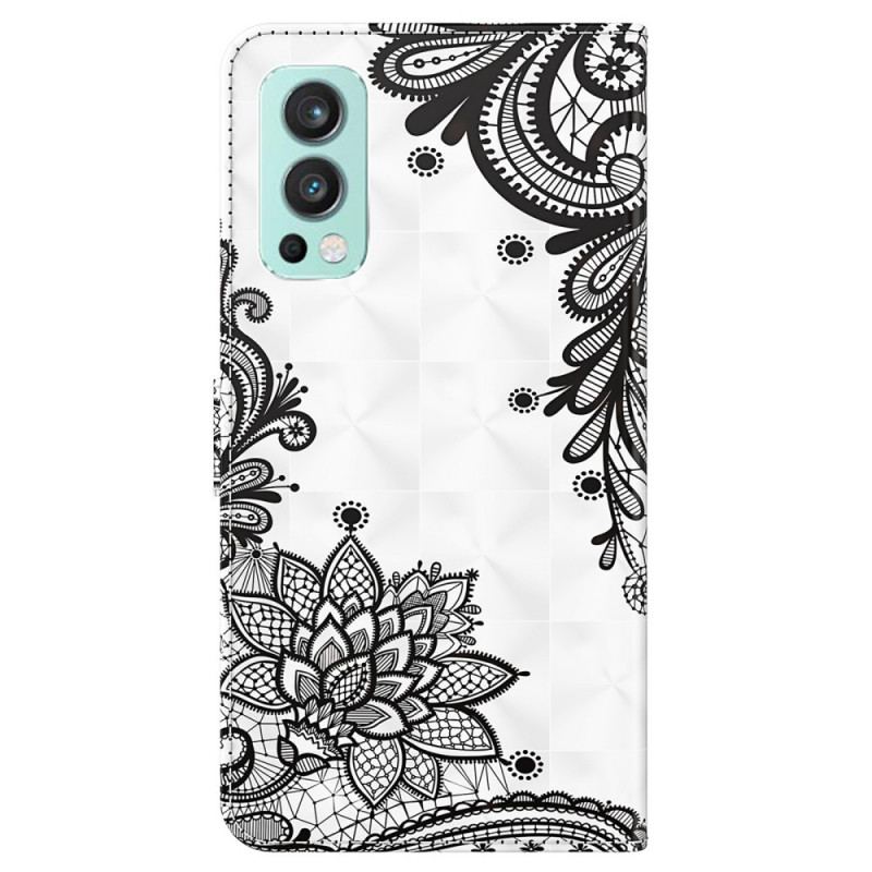 Housse OnePlus Nord 2 5G Chic Dentelle