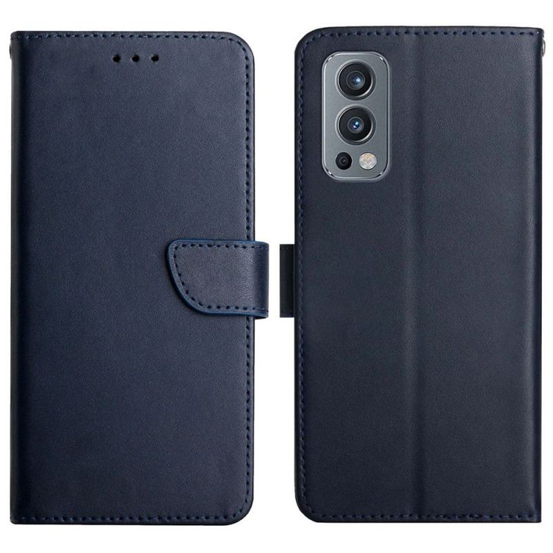 Housse OnePlus Nord 2 5G Cuir Nappa Véritable