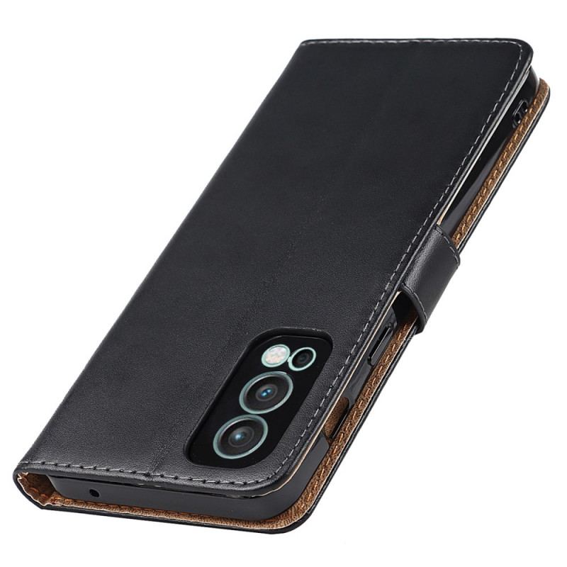 Housse OnePlus Nord 2 5G Cuir Véritable